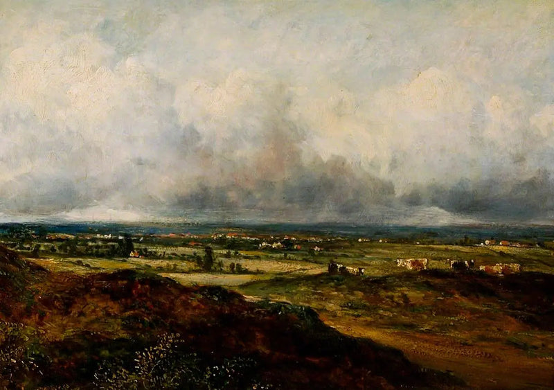 West End Fields, Harrow yönünde, Londra - John Constable