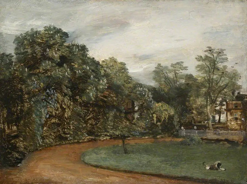 West Lodge, Doğu Bergholt - John Constable