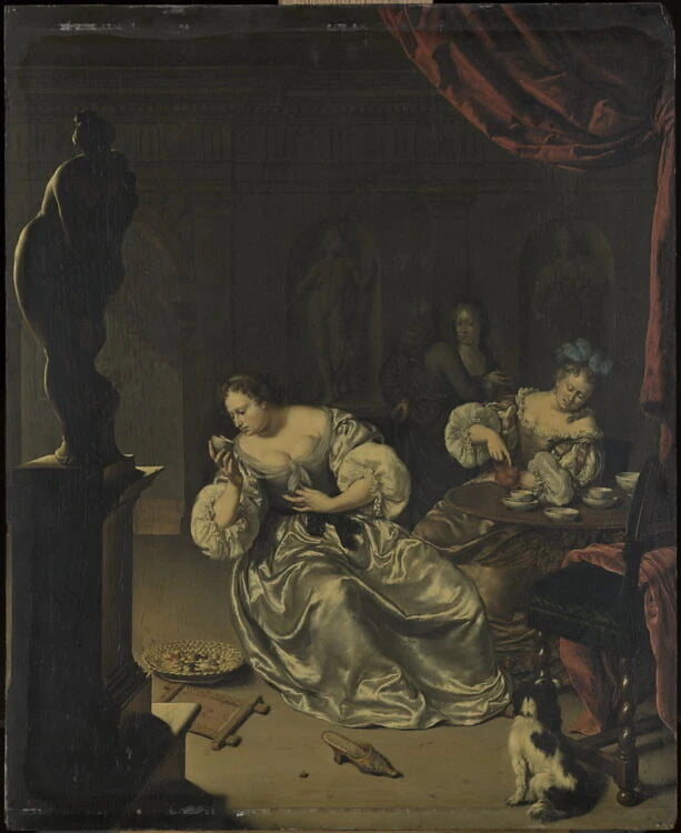 Le Thé - Willem van Mieris