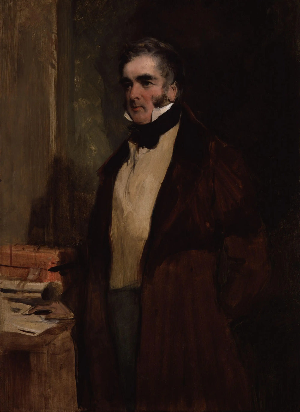 William Lamb 2e vicomte Melbourne - Edwin Henry Landseer - Alpha Reproduction