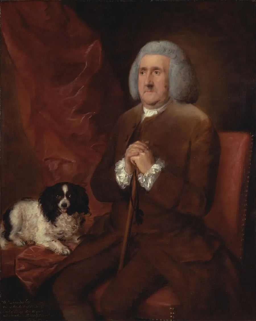 William Lowndes, Kraliyet Hazine Mahkemesi Dinleyicisi - Thomas Gainsborough