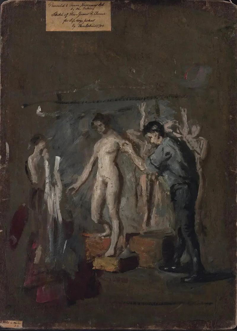 William Rush ve modeli - Thomas Eakins