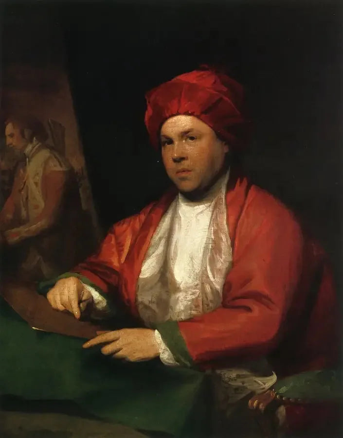 William Woollett gravürcü - Gilbert Stuart