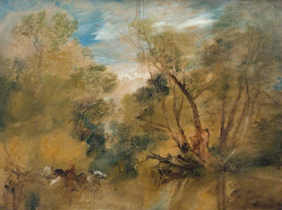 Bir Dere Kenarındaki Söğütler - J. M. W. Turner