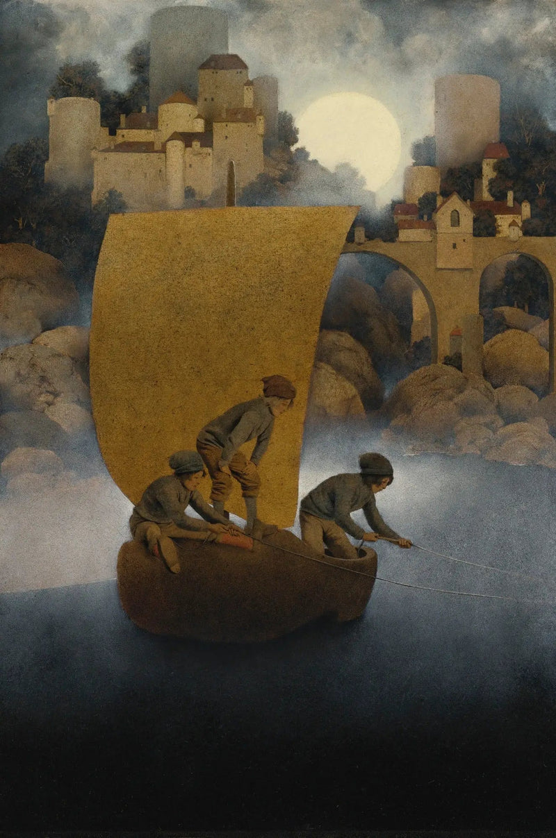 Wynken, Blynken ve Nod - Maxfield Parrish