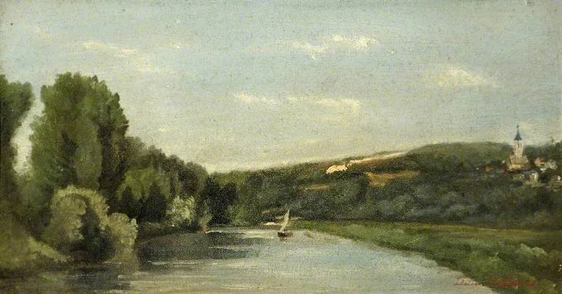 Yat Nehri Üzerinde - Stanislas Lépine