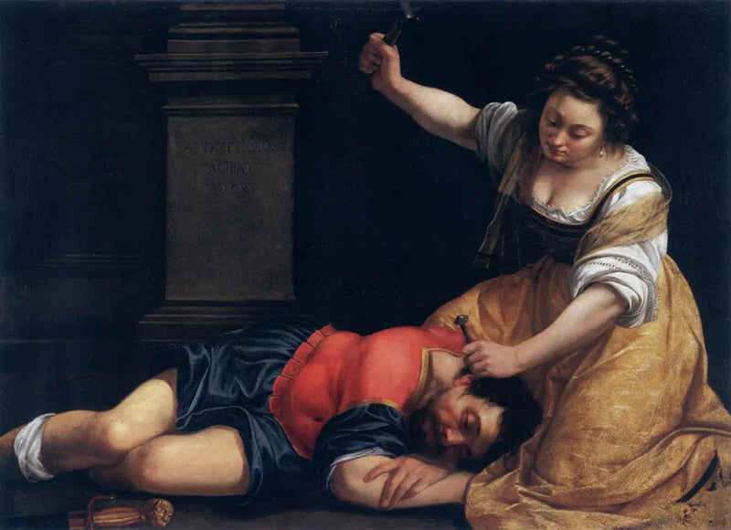 Yaël ve Siséra - Artemisia Gentileschi