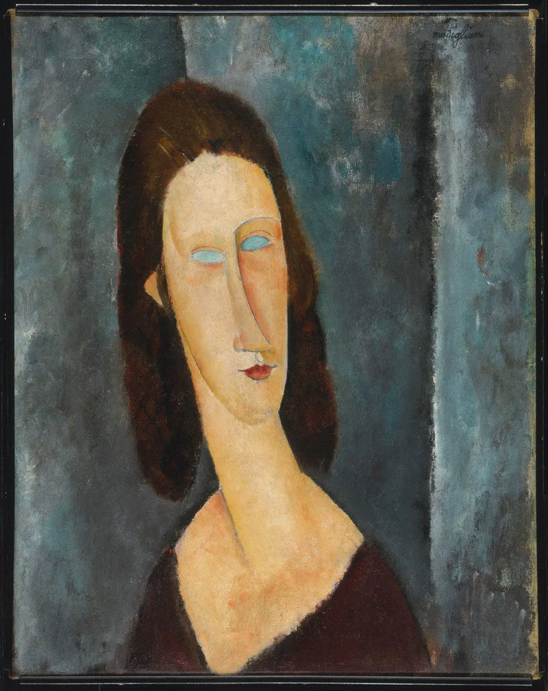 Mavi Gözler (Madame Jeanne Hébuterne Portresi) - Amedeo Modigliani