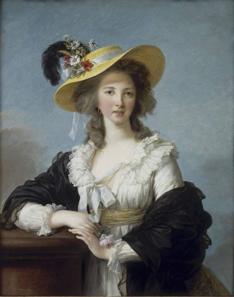 Yolande-Martine-Gabrielle de Polastron, Polignac Düşesi - Élisabeth Vigée Le Brun