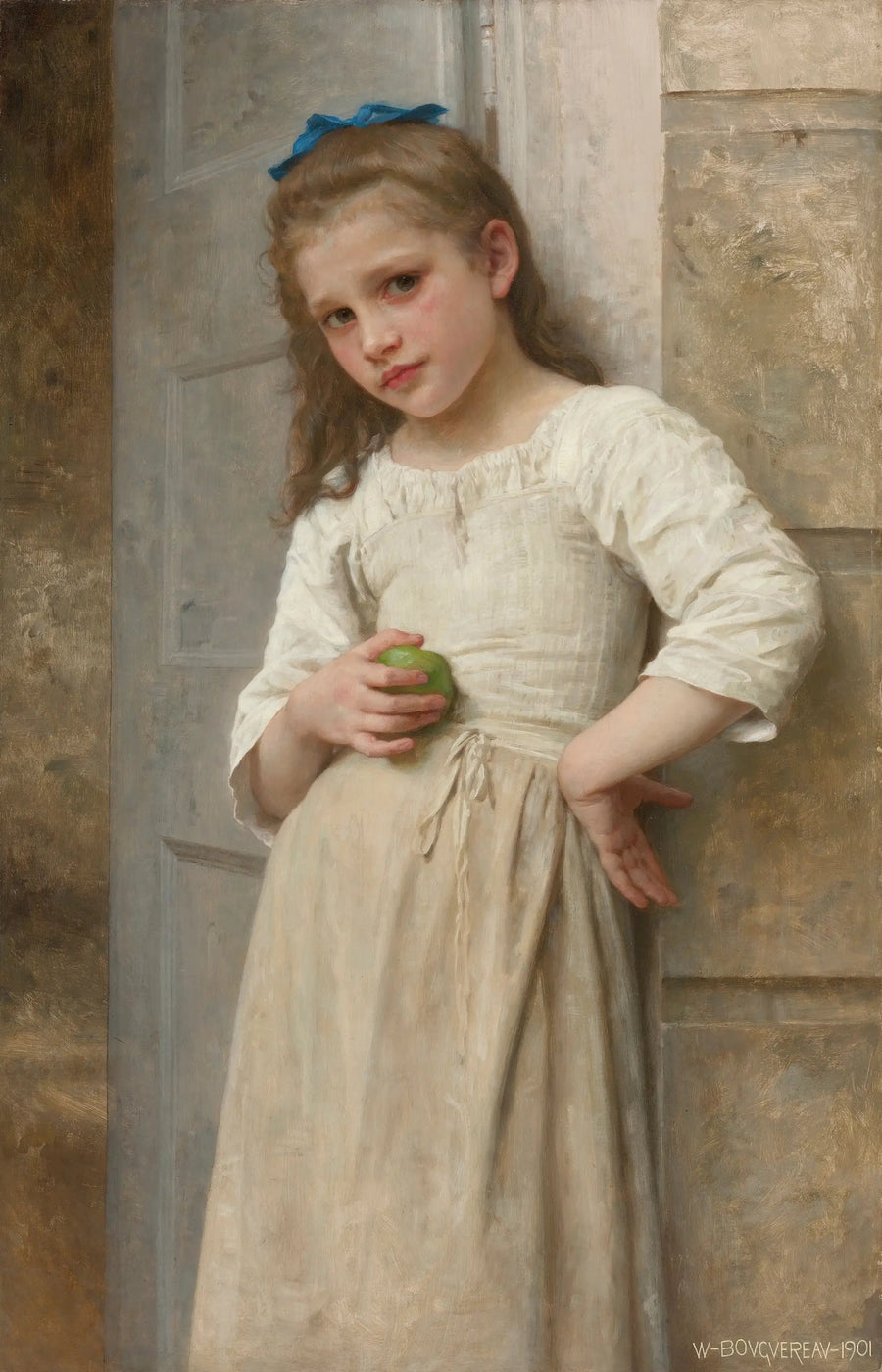 Yvonne Kapının Eşiğinde - Bouguereau