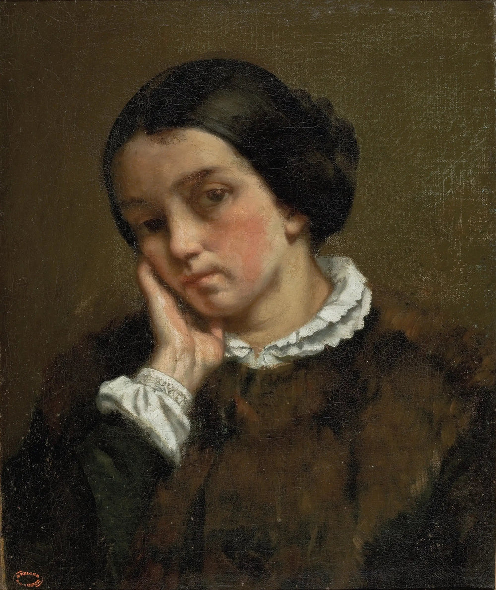 Zélie Courbet - Gustave Courbet image 1 reproduction de peinture à l’huile