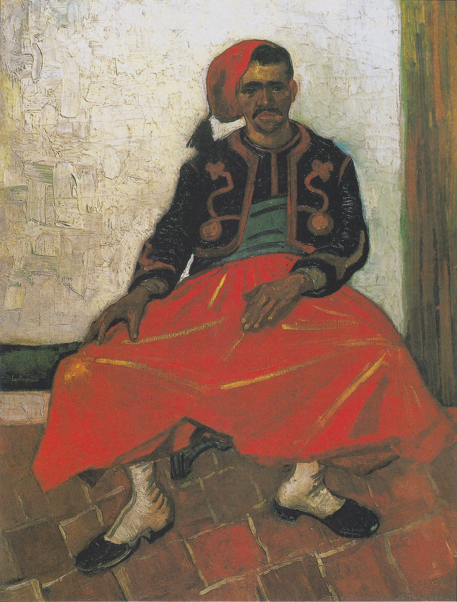 Oturan zouave - Vincent van Gogh
